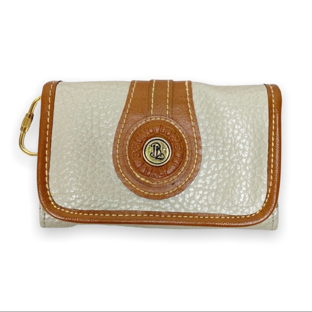 Bruno Lorelli Italy Tan Wallet Coin Purse